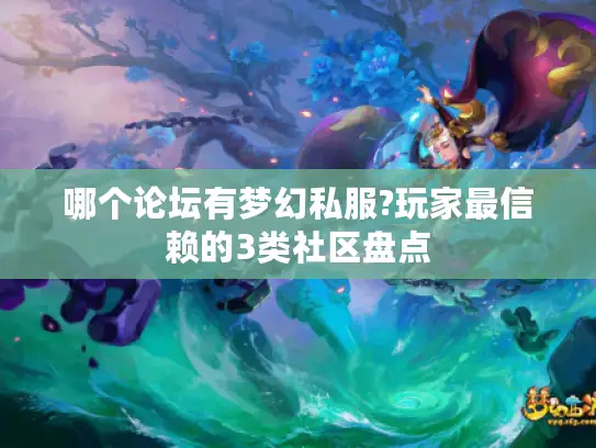 哪个论坛有梦幻私服?玩家最信赖的3类社区盘点