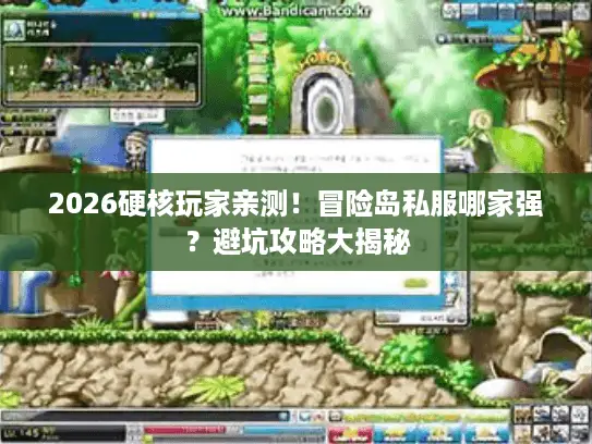 2026硬核玩家亲测！冒险岛私服哪家强？避坑攻略大揭秘