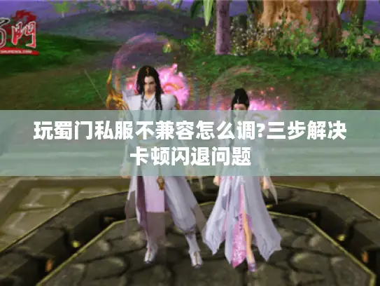 玩蜀门私服不兼容怎么调?三步解决卡顿闪退问题