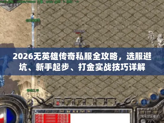 2026无英雄传奇私服全攻略,选服避坑、新手起步、打金实战技巧详解 2026无英雄传奇私服全攻略,选服避坑、新手起步、打金实战技巧详解
