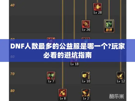 DNF人数最多的公益服是哪一个?玩家必看的避坑指南