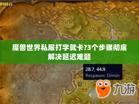 魔兽世界私服打字就卡?3个步骤彻底解决延迟难题