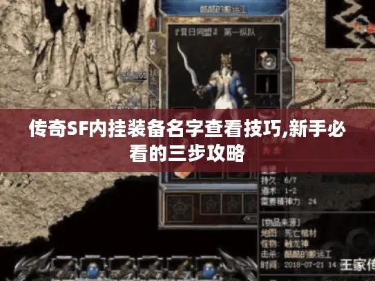 传奇SF内挂装备名字查看技巧,新手必看的三步攻略