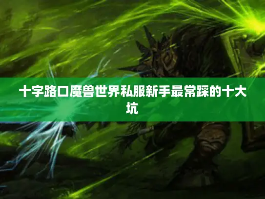 十字路口魔兽世界私服新手最常踩的十大坑