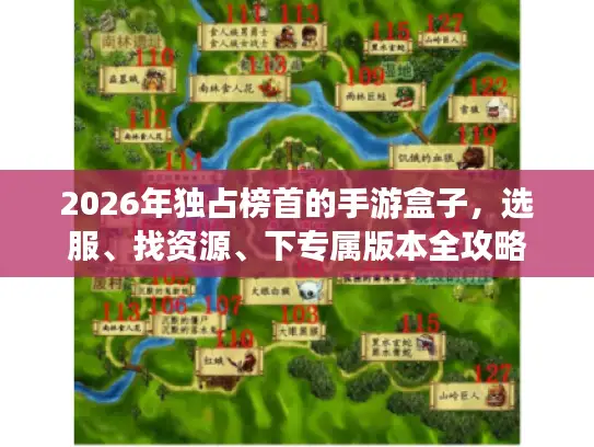 2026年独占榜首的手游盒子，选服、找资源、下专属版本全攻略