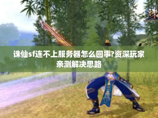 诛仙sf连不上服务器怎么回事?资深玩家亲测解决思路