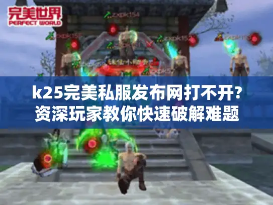 k25完美私服发布网打不开?资深玩家教你快速破解难题