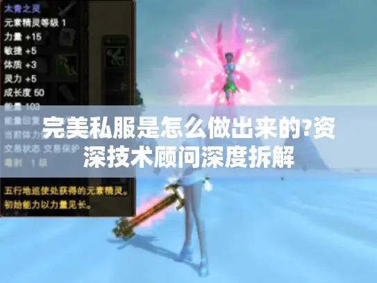 完美私服是怎么做出来的?资深技术顾问深度拆解