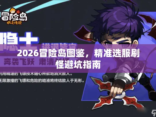 2026冒险岛图鉴，精准选服刷怪避坑指南