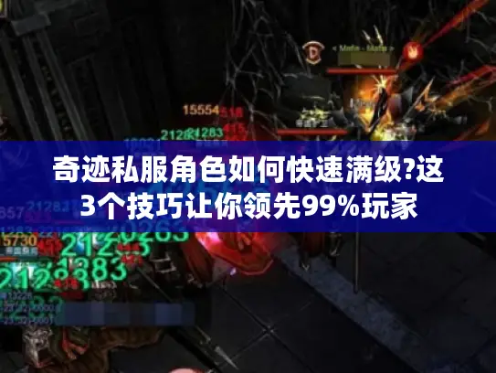 奇迹私服角色如何快速满级?这3个技巧让你领先99%玩家 奇迹私服角色如何快速满级?这3个技巧让你领先99%玩家