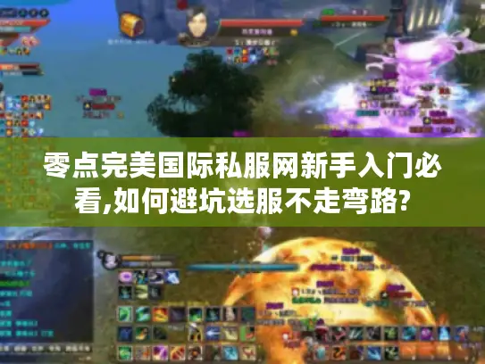零点完美国际私服网新手入门必看,如何避坑选服不走弯路?