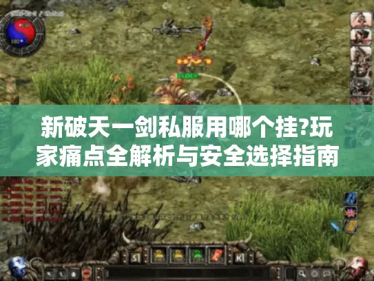 新破天一剑私服用哪个挂?玩家痛点全解析与安全选择指南