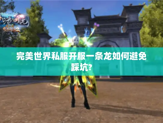 完美世界私服开服一条龙如何避免踩坑?