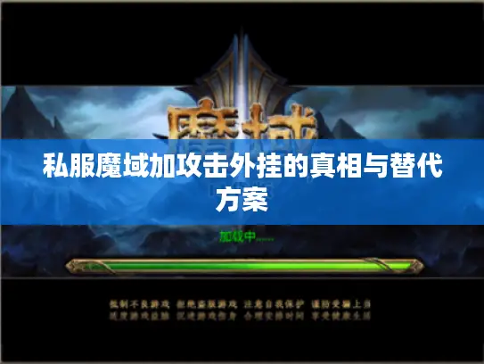 私服魔域加攻击外挂的真相与替代方案 私服魔域加攻击外挂的真相与替代方案