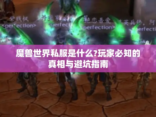 魔兽世界私服是什么?玩家必知的真相与避坑指南 魔兽世界私服是什么?玩家必知的真相与避坑指南