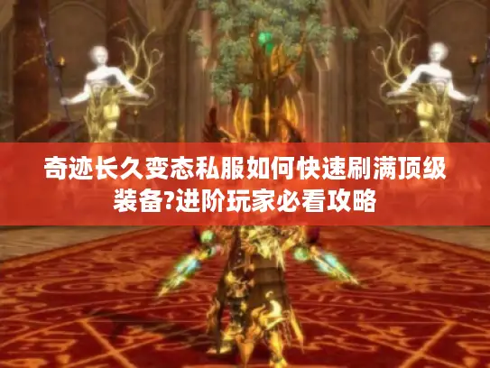 奇迹长久变态私服如何快速刷满顶级装备?进阶玩家必看攻略