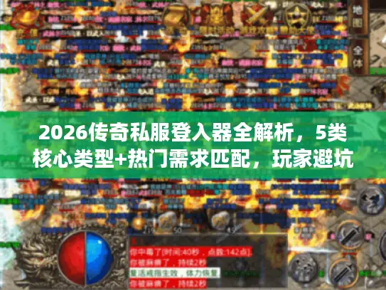 2026传奇私服登入器全解析，5类核心类型+热门需求匹配，玩家避坑指南