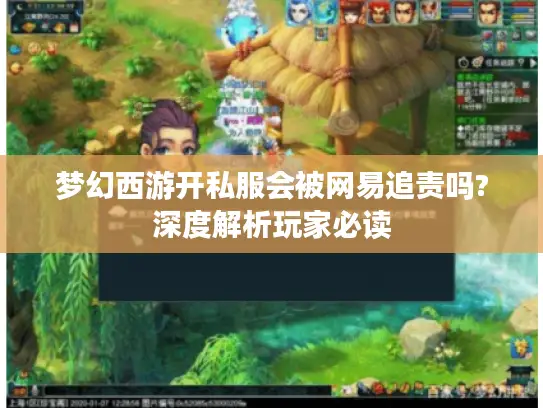 梦幻西游开私服会被网易追责吗?深度解析玩家必读