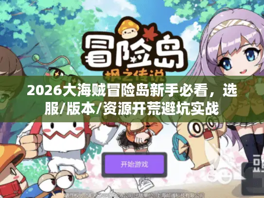 2026大海贼冒险岛新手必看，选服/版本/资源开荒避坑实战