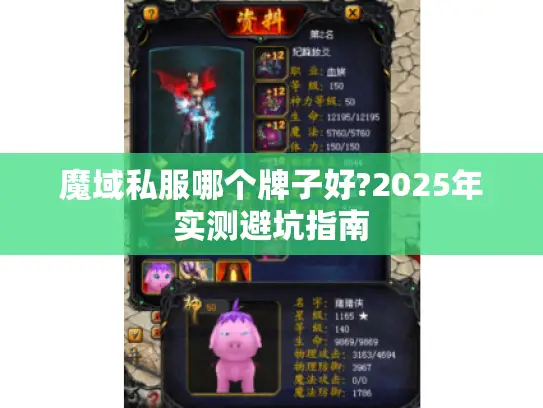 魔域私服哪个牌子好?2025年实测避坑指南