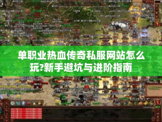 单职业热血传奇私服网站怎么玩?新手避坑与进阶指南