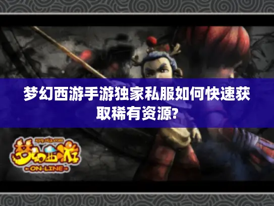 梦幻西游手游独家私服如何快速获取稀有资源?
