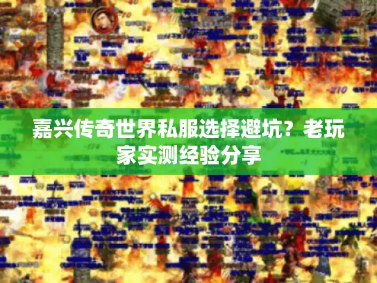嘉兴传奇世界私服选择避坑？老玩家实测经验分享