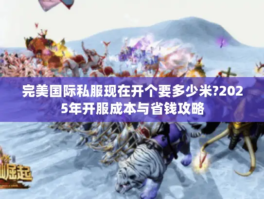 完美国际私服现在开个要多少米?2025年开服成本与省钱攻略 完美国际私服现在开个要多少米?2025年开服成本与省钱攻略