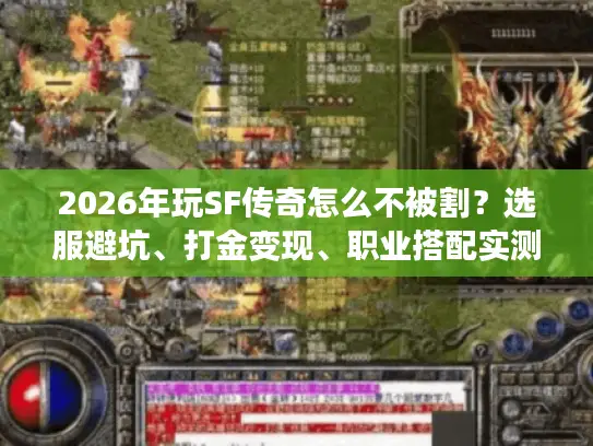 2026年玩SF传奇怎么不被割？选服避坑、打金变现、职业搭配实测全指南