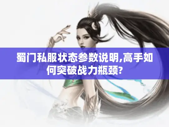 蜀门私服状态参数说明,高手如何突破战力瓶颈?