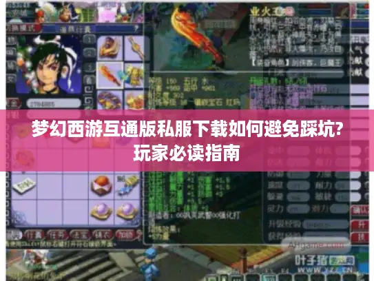 梦幻西游互通版私服下载如何避免踩坑?玩家必读指南 梦幻西游互通版私服下载如何避免踩坑?玩家必读指南