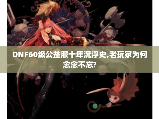 DNF60级公益服十年沉浮史,老玩家为何念念不忘? DNF60级公益服十年沉浮史,老玩家为何念念不忘?