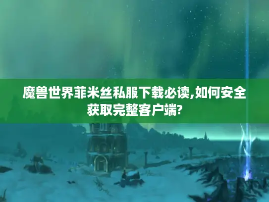 魔兽世界菲米丝私服下载必读,如何安全获取完整客户端?