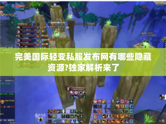 完美国际轻变私服发布网有哪些隐藏资源?独家解析来了