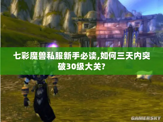 七彩魔兽私服新手必读,如何三天内突破30级大关?
