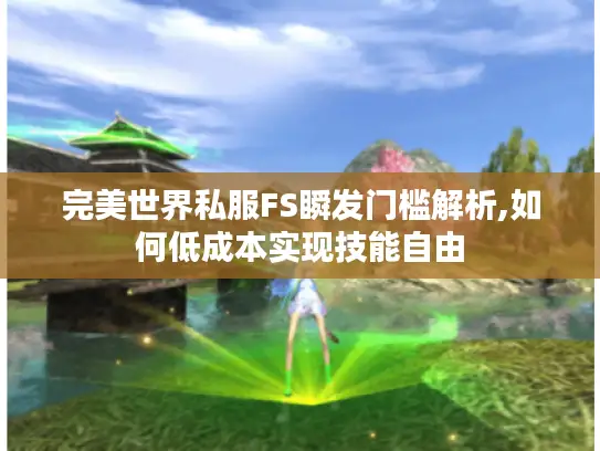 完美世界私服FS瞬发门槛解析,如何低成本实现技能自由