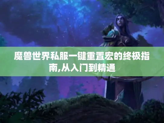 魔兽世界私服一键重置宏的终极指南,从入门到精通