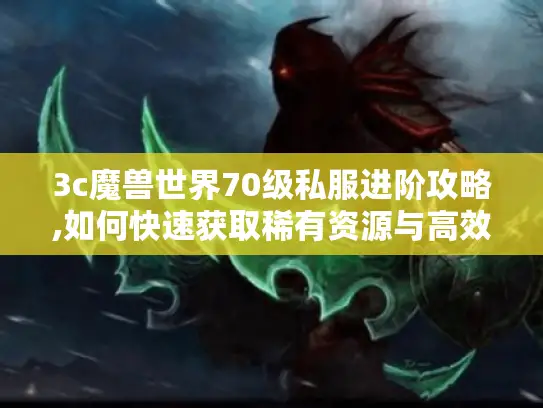 3c魔兽世界70级私服进阶攻略,如何快速获取稀有资源与高效玩法