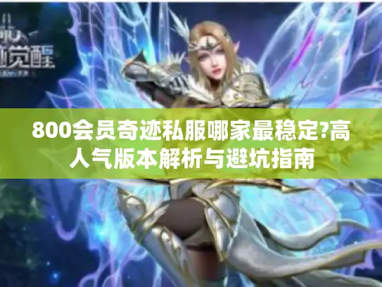 800会员奇迹私服哪家最稳定?高人气版本解析与避坑指南