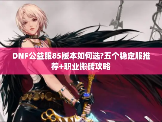 DNF公益服85版本如何选?五个稳定服推荐+职业搬砖攻略 DNF公益服85版本如何选?五个稳定服推荐+职业搬砖攻略