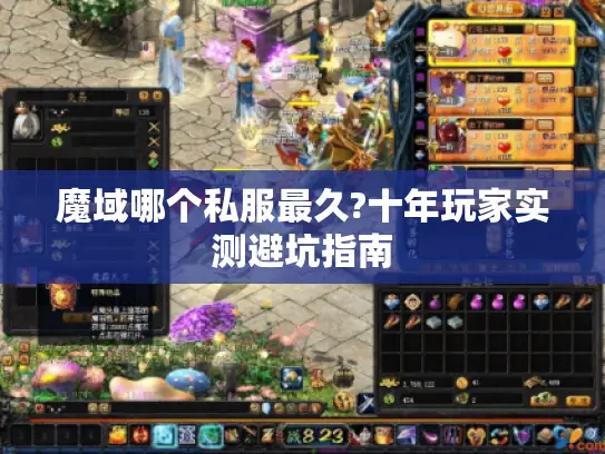 魔域哪个私服最久?十年玩家实测避坑指南