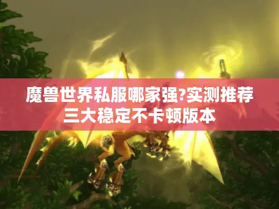 魔兽世界私服哪家强?实测推荐三大稳定不卡顿版本 魔兽世界私服哪家强?实测推荐三大稳定不卡顿版本