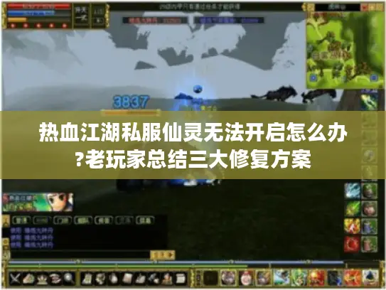 热血江湖私服仙灵无法开启怎么办?老玩家总结三大修复方案