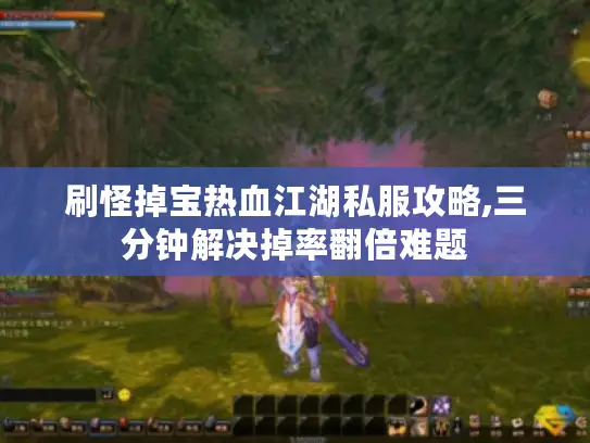 刷怪掉宝热血江湖私服攻略,三分钟解决掉率翻倍难题 刷怪掉宝热血江湖私服攻略,三分钟解决掉率翻倍难题