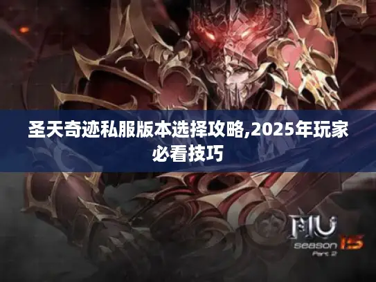 圣天奇迹私服版本选择攻略,2025年玩家必看技巧