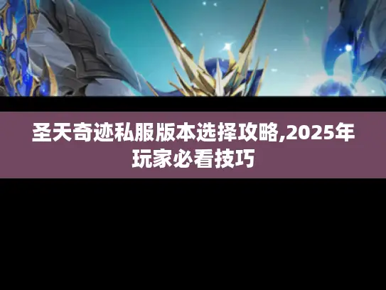 圣天奇迹私服版本选择攻略,2025年玩家必看技巧