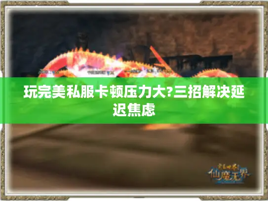 玩完美私服卡顿压力大?三招解决延迟焦虑