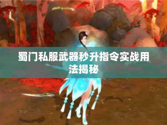 蜀门私服武器秒升指令实战用法揭秘