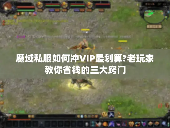 魔域私服如何冲VIP最划算?老玩家教你省钱的三大窍门