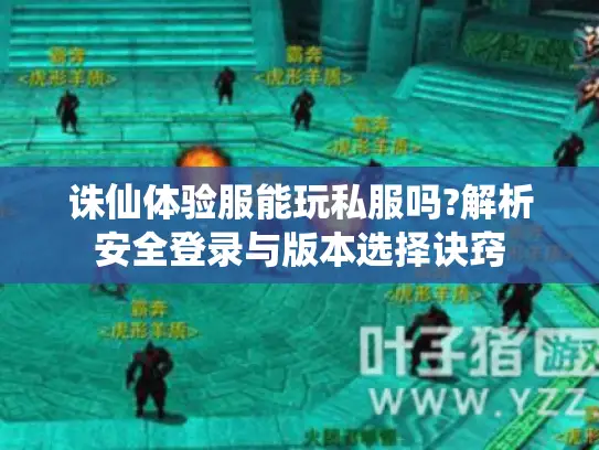 诛仙体验服能玩私服吗?解析安全登录与版本选择诀窍